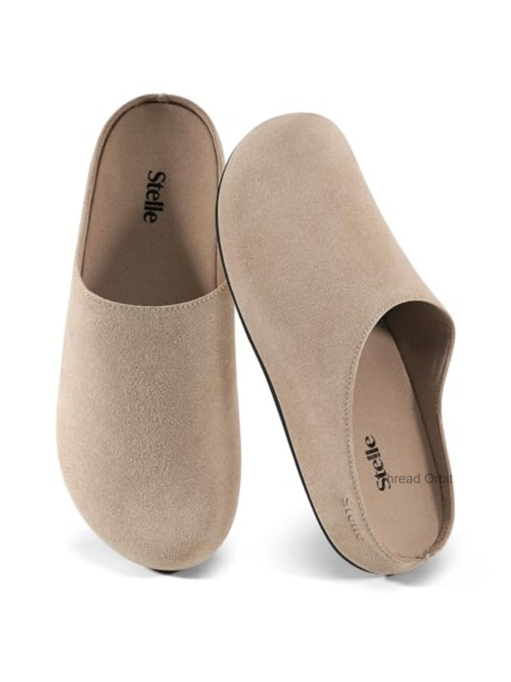 Suede Mules & Clogs Slip-On Comfort Shoes Women Men